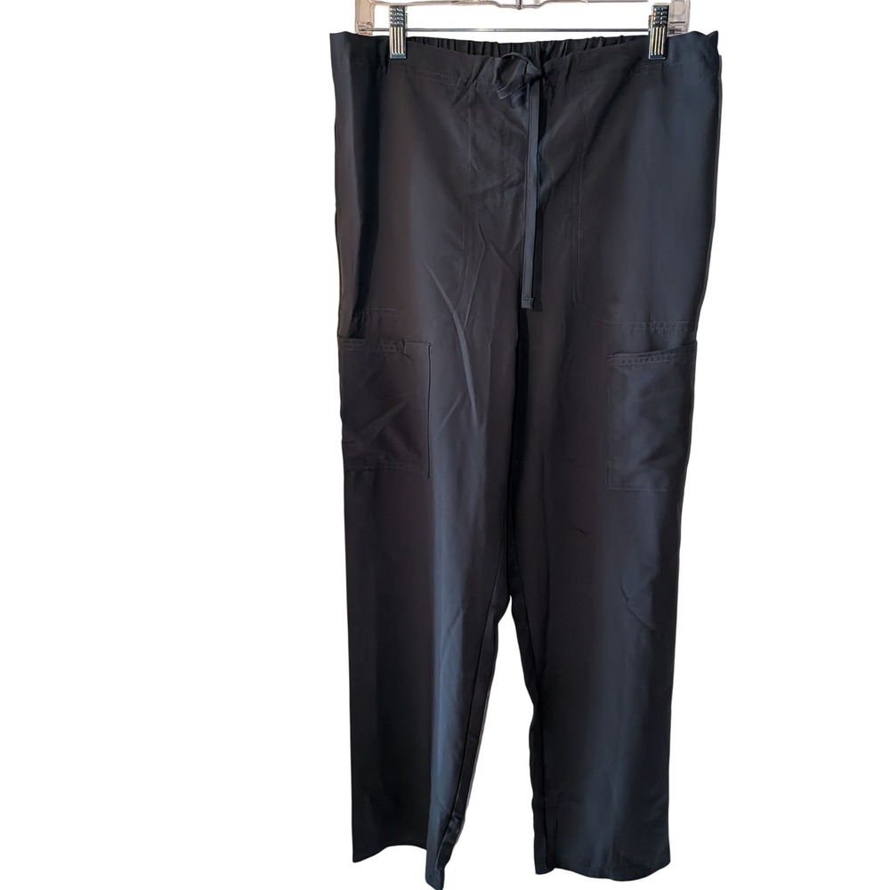 Scrubstar Premium Scrubwear Mens Pewter‎ Gray Cargo Scrub Pants WM03B120 Size M